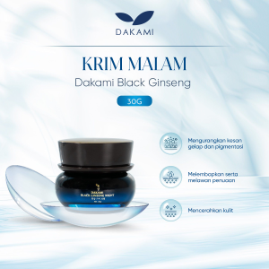 Dakami Black Ginseng Night (Alpha Arbutin)